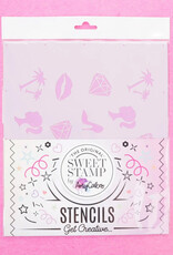 Sweet Stamp Sweet Stamp Stencil Barbie 21,5x25cm