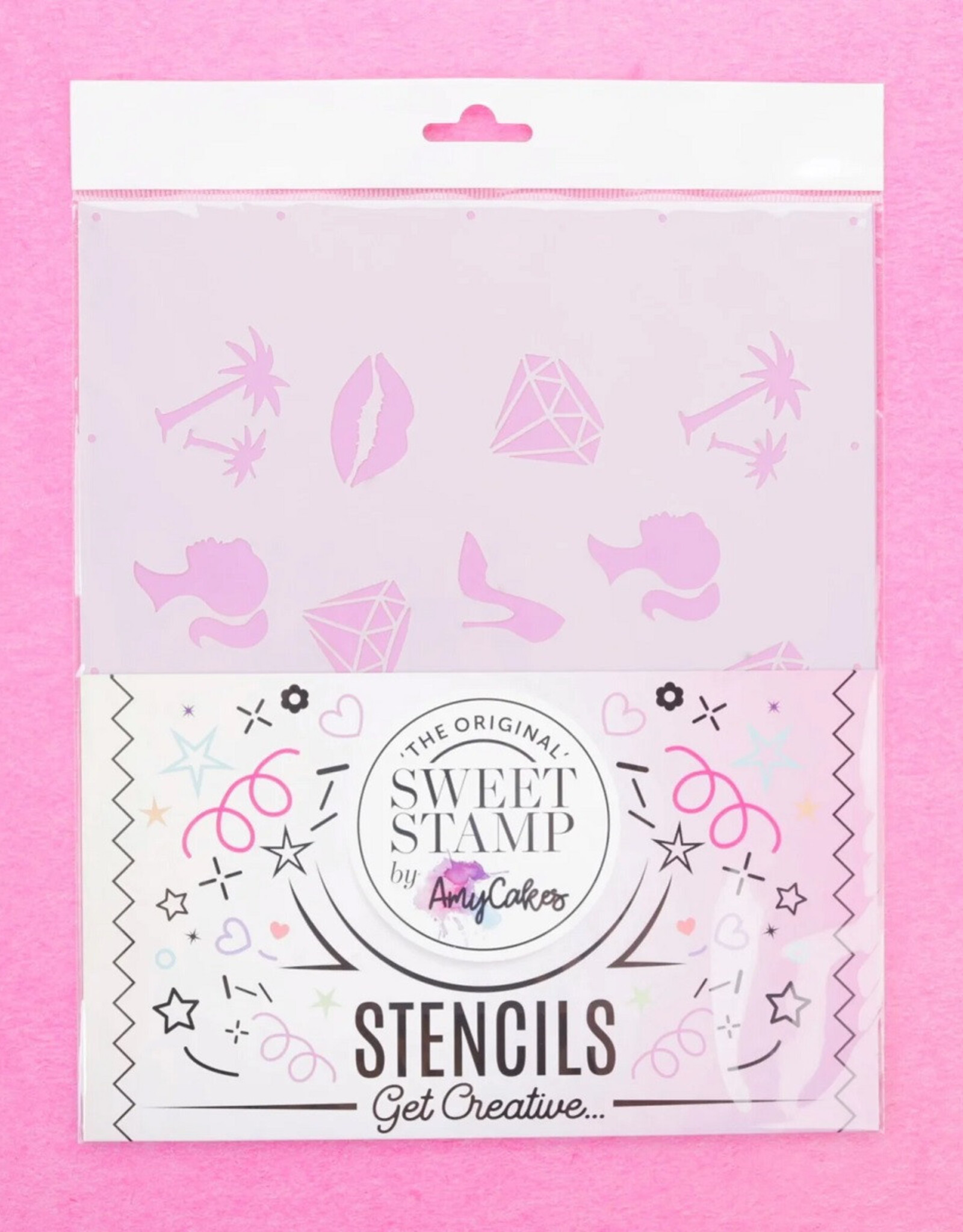 Sweet Stamp Sweet Stamp Stencil Barbie 21,5x25cm