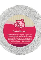 FunCakes Cake Drum Rond Ø 10 cm Zilver