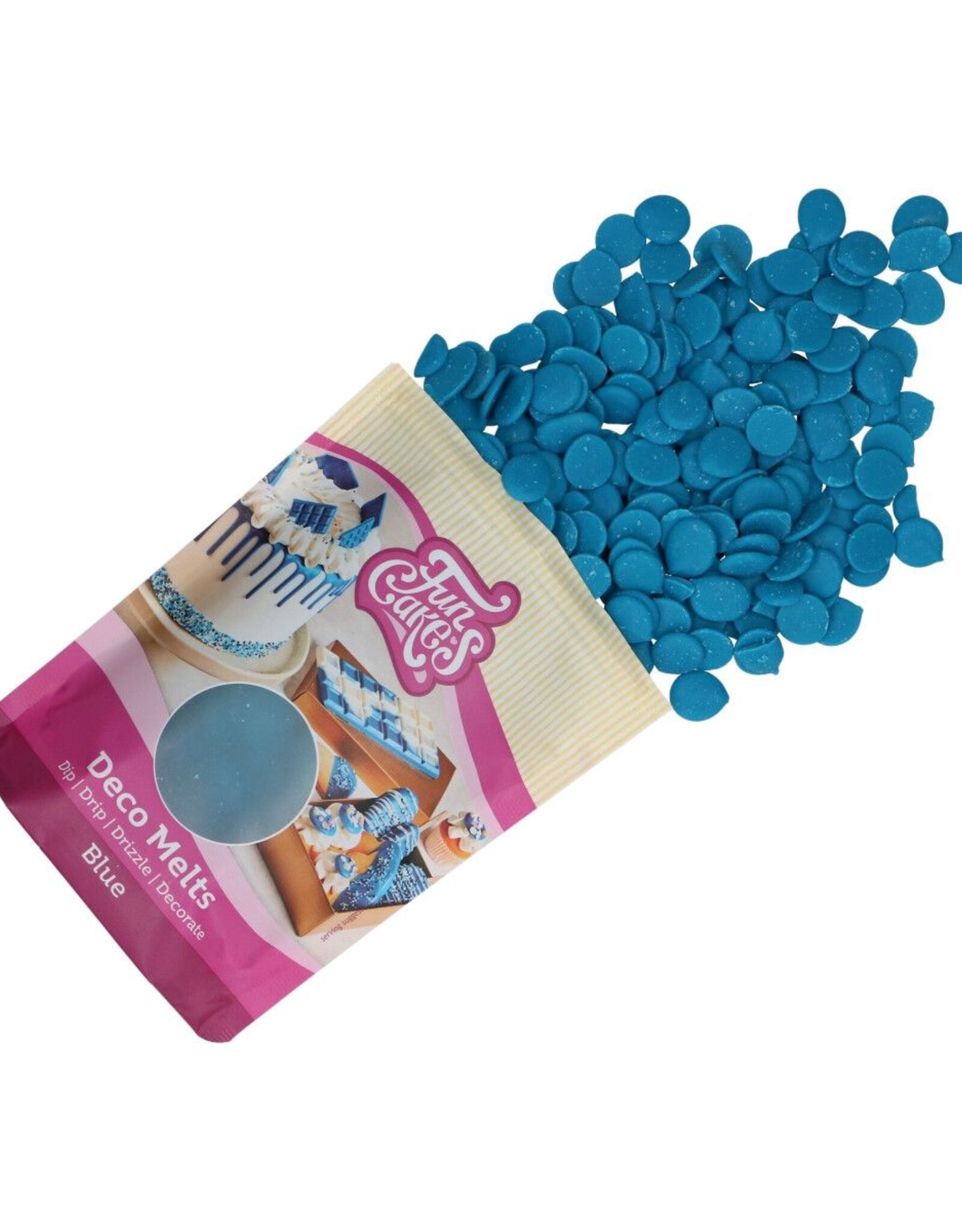 FunCakes FunCakes Deco Melts -Blauw- 250g