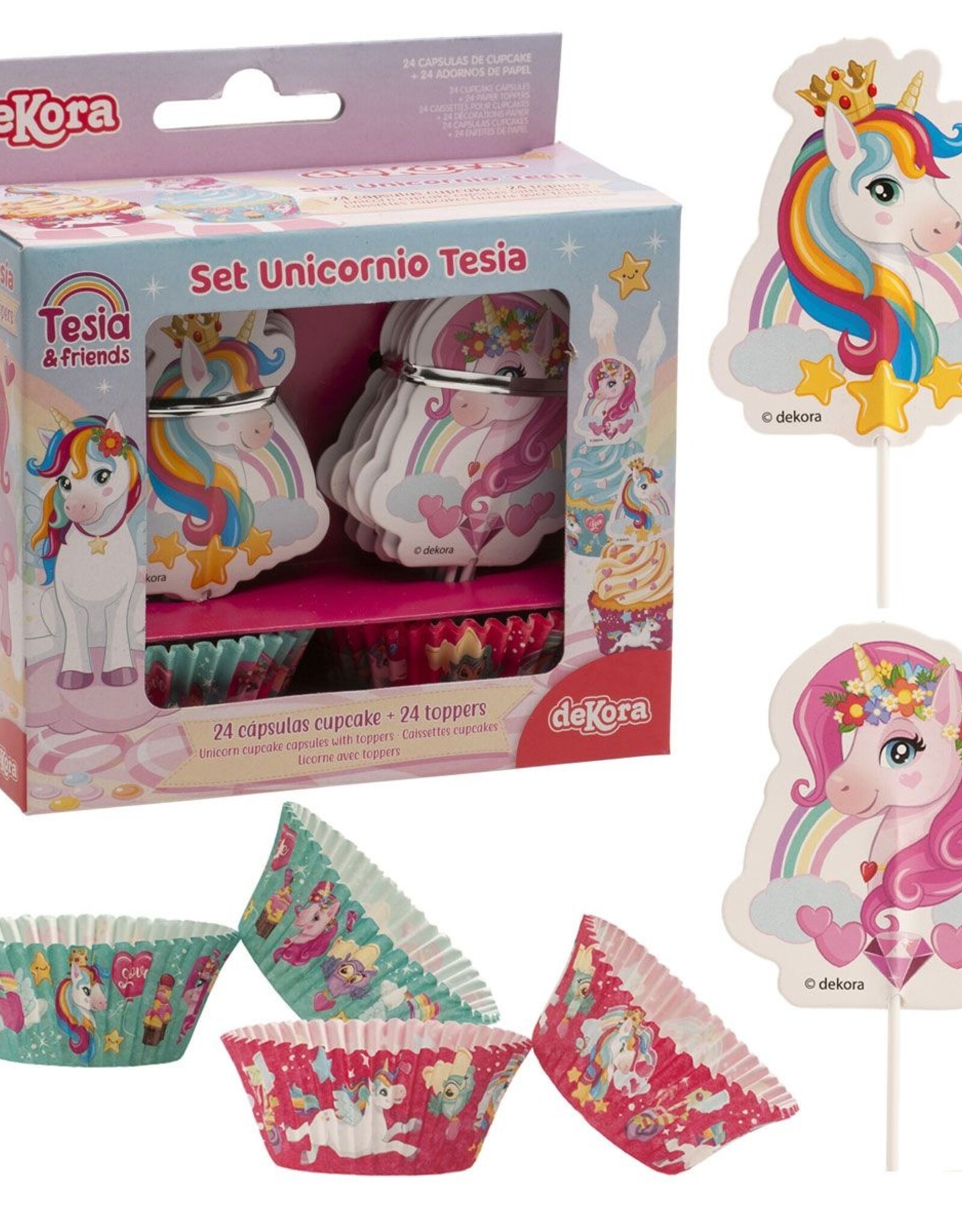 Dekora Dekora Unicorn Cupcake Decorating Kit