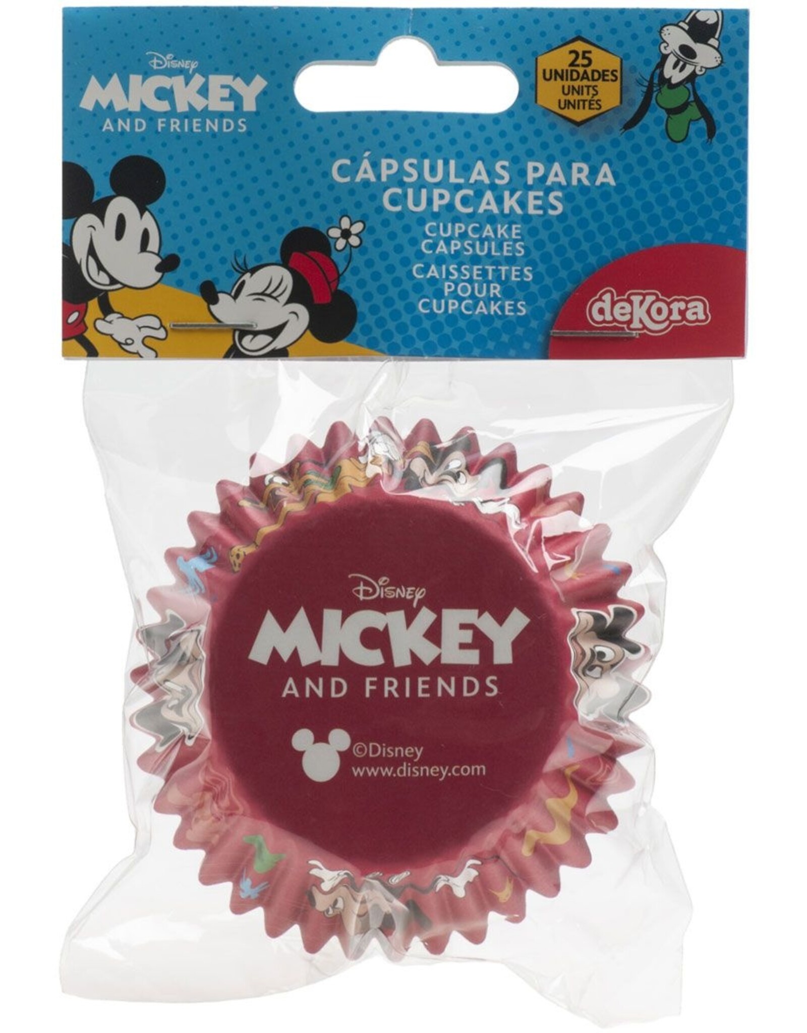 Dekora Dekora Disney Mickey Baking Cups pk/25