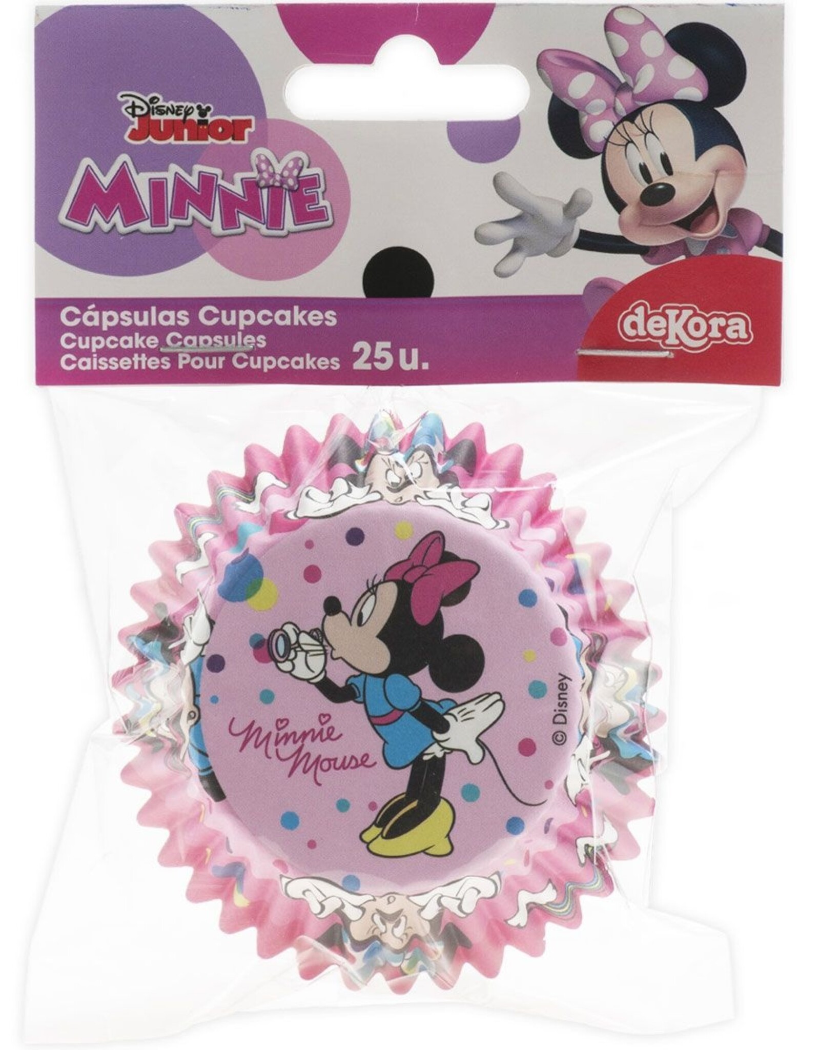 Dekora Dekora Disney Minnie Baking Cups pk/25