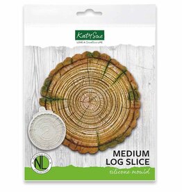 Katy Sue Designs Katy Sue Siliconen Mal Medium Log Slice