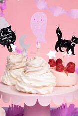 PartyDeco PartyDeco Cupcake Toppers Halloween pk/6
