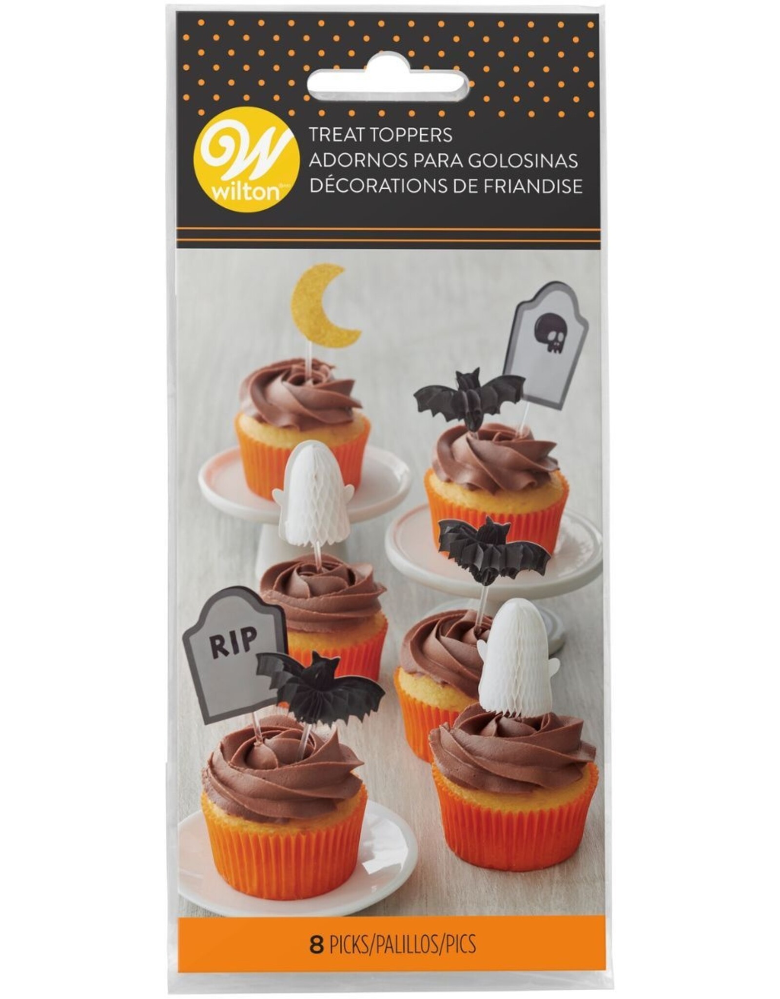 Wilton Wilton Taart Toppers Halloween pk/8