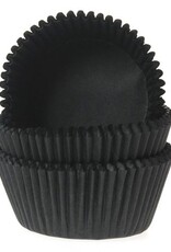 House of Marie House of Marie Mini Baking cups Zwart - pk/490