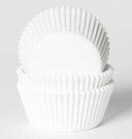 House of Marie House of Marie Mini Baking Cups Wit pk/60