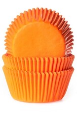 House of Marie House of Marie Baking Cups Oranje - pk/500