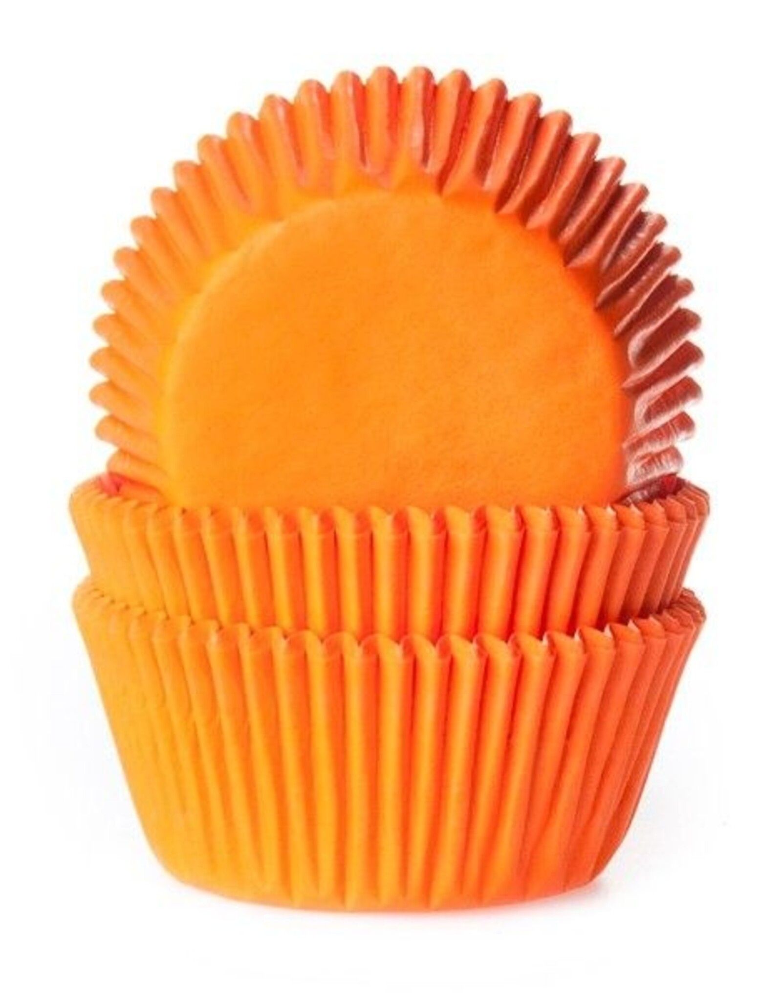 House of Marie House of Marie Baking Cups Oranje - pk/500