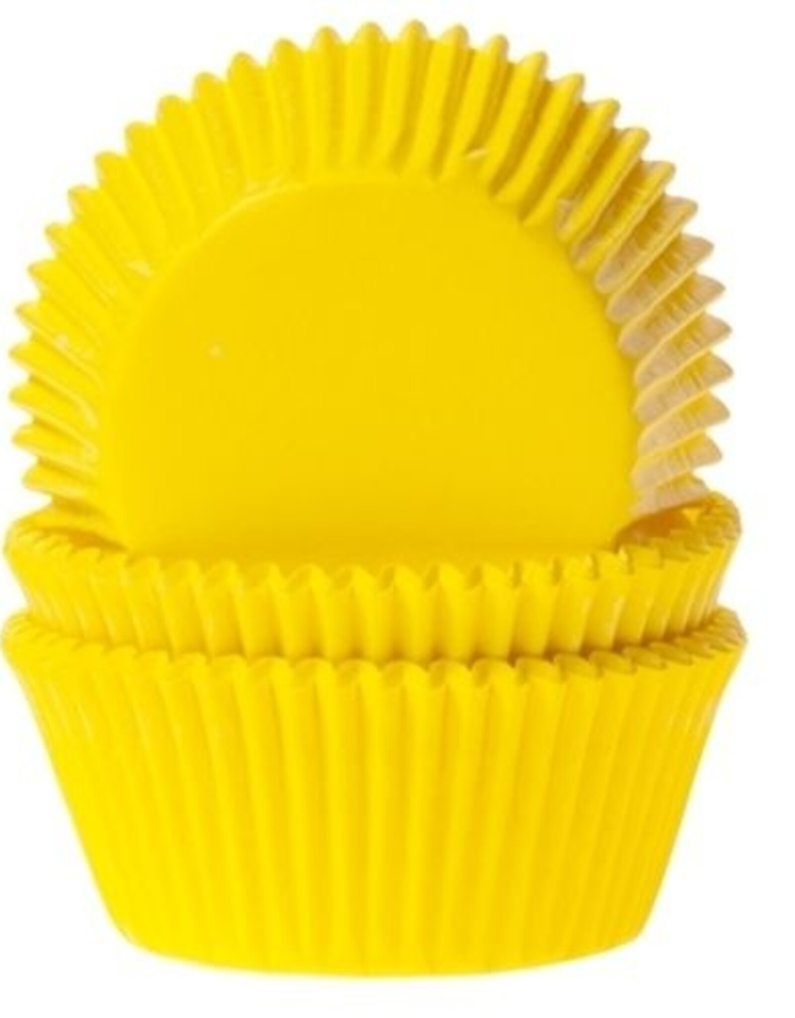 House of Marie House of Marie Baking Cups Geel - pk/500