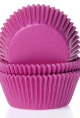 House of Marie House of Marie Baking Cups Fuchsia Roze - pk/500