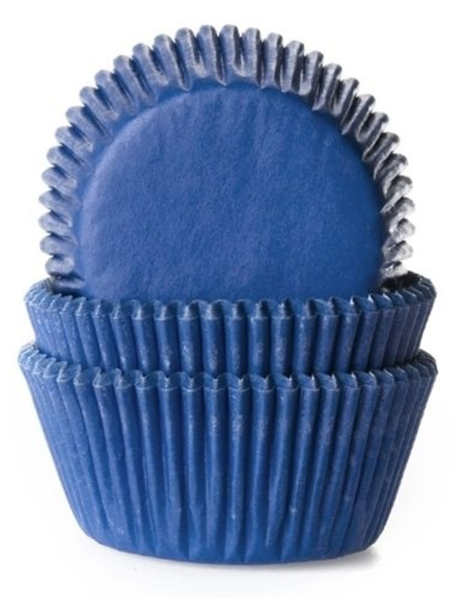 House of Marie House of Marie Baking Cups Jeans Blauw - pk/500