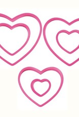 Wilton Wilton Nesting Heart Cutter set/6