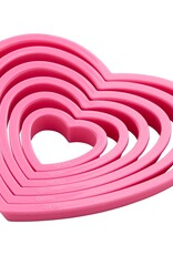 Wilton Wilton Nesting Heart Cutter set/6