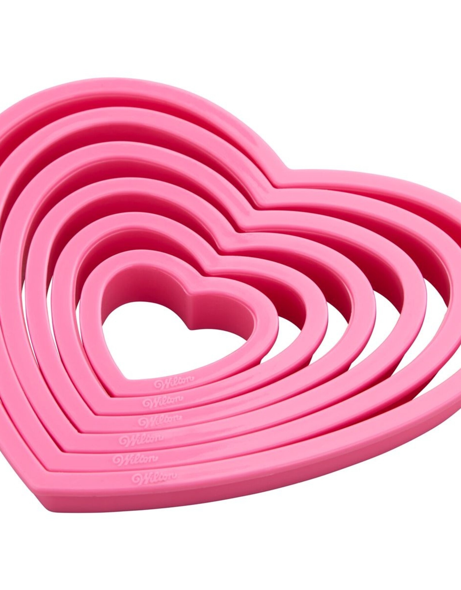 Wilton Wilton Nesting Heart Cutter set/6