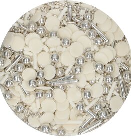 FunCakes Sprinkle Medley Silver Chic 65 g