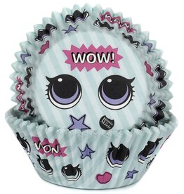 House of Marie Baking Cups WOW Eyes pk/50