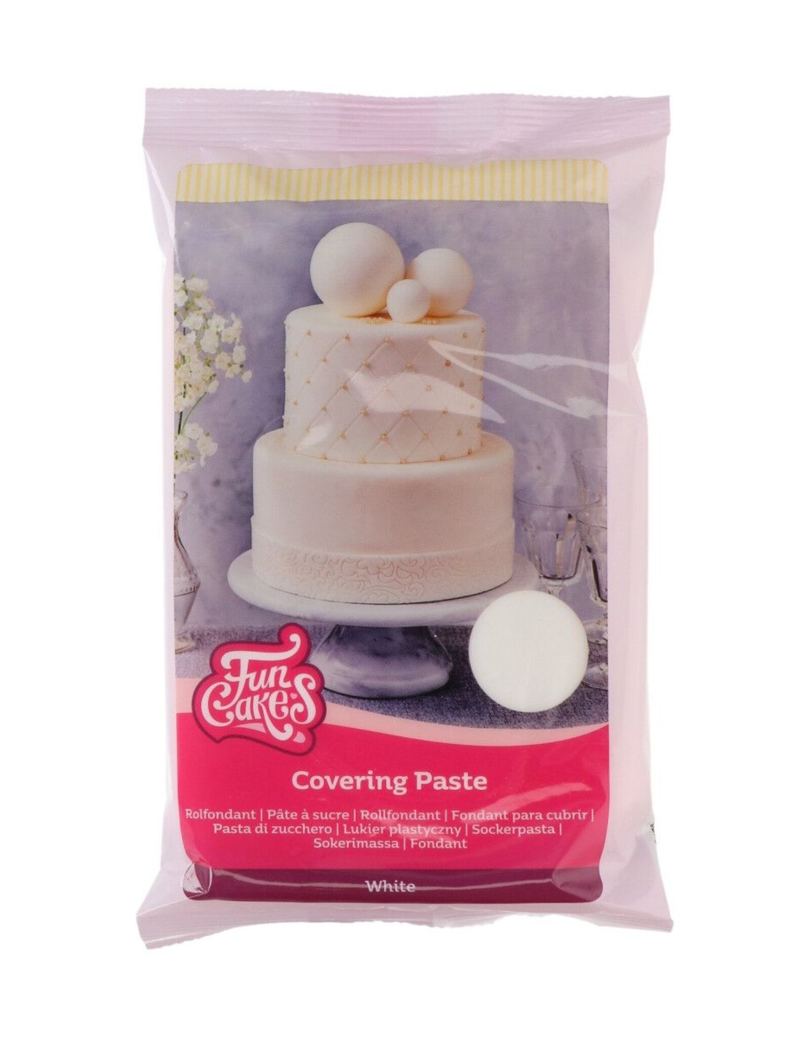 FunCakes FunCakes Covering Paste 500g Wit