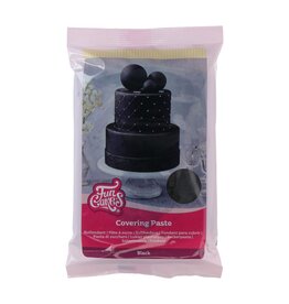 FunCakes FunCakes Covering Paste 500g Zwart THT korting
