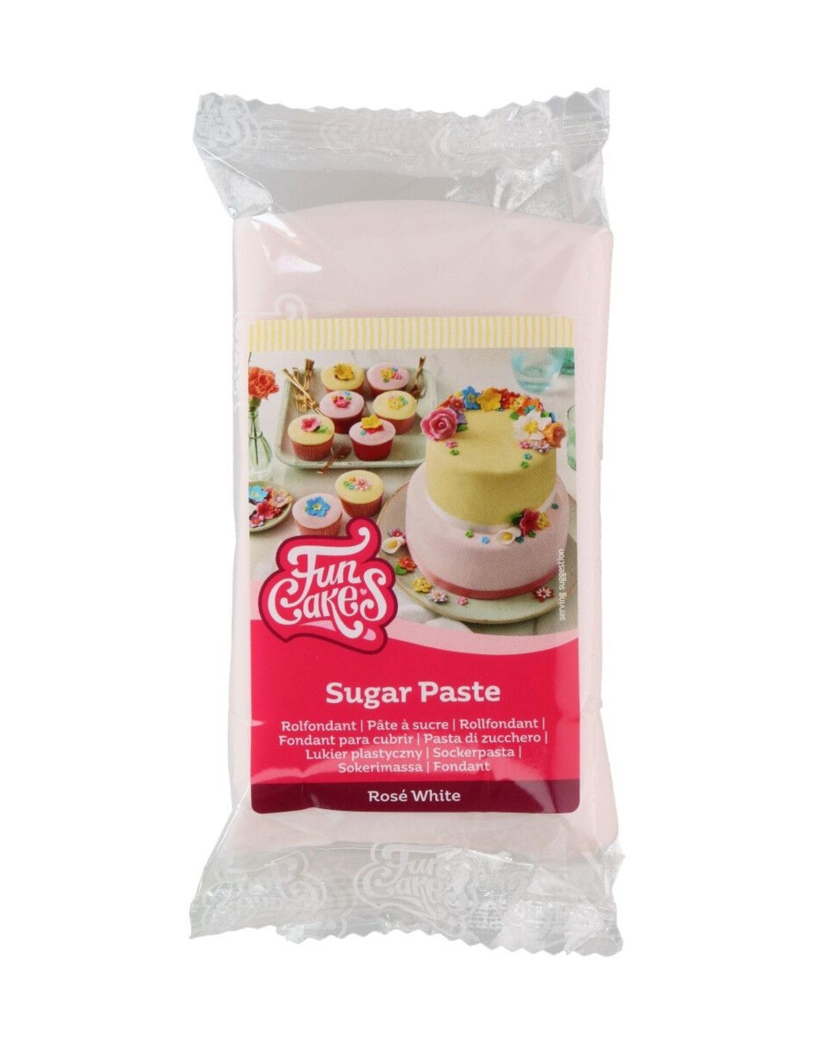 FunCakes FunCakes Rolfondant Rosé White 250 g