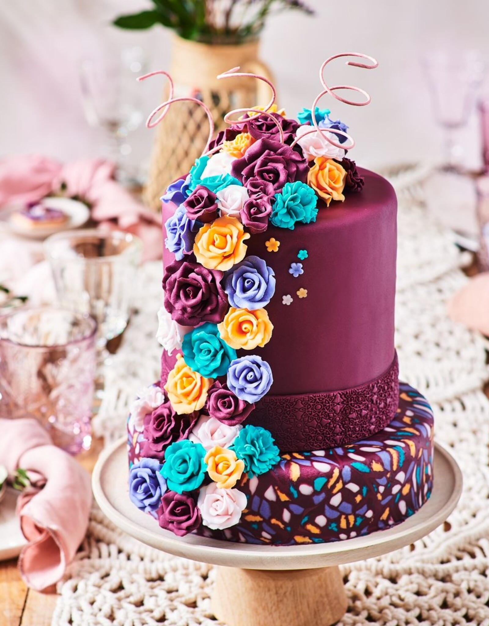 FunCakes FunCakes Rolfondant Chic Aubergine 250  g