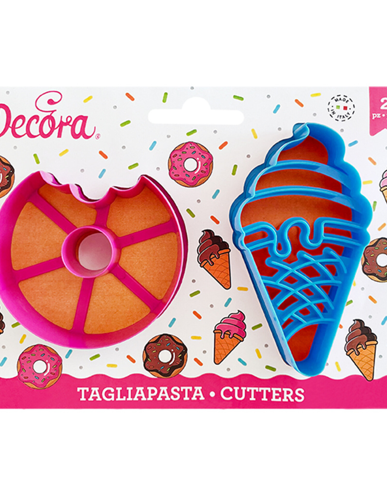 Decora Decora Uitsteker Donut en IJsje Set/2