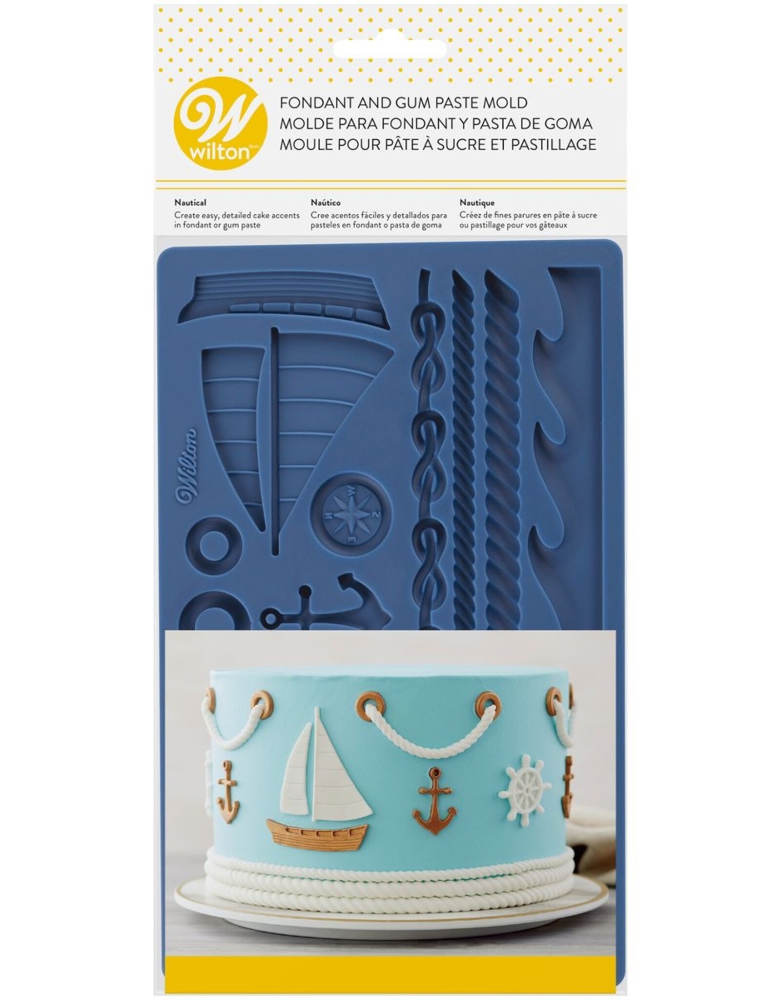 Wilton Wilton Fondant & Gum Paste Mold Nautical