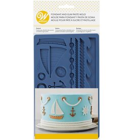 Wilton Wilton Fondant & Gum Paste Mould Nautical