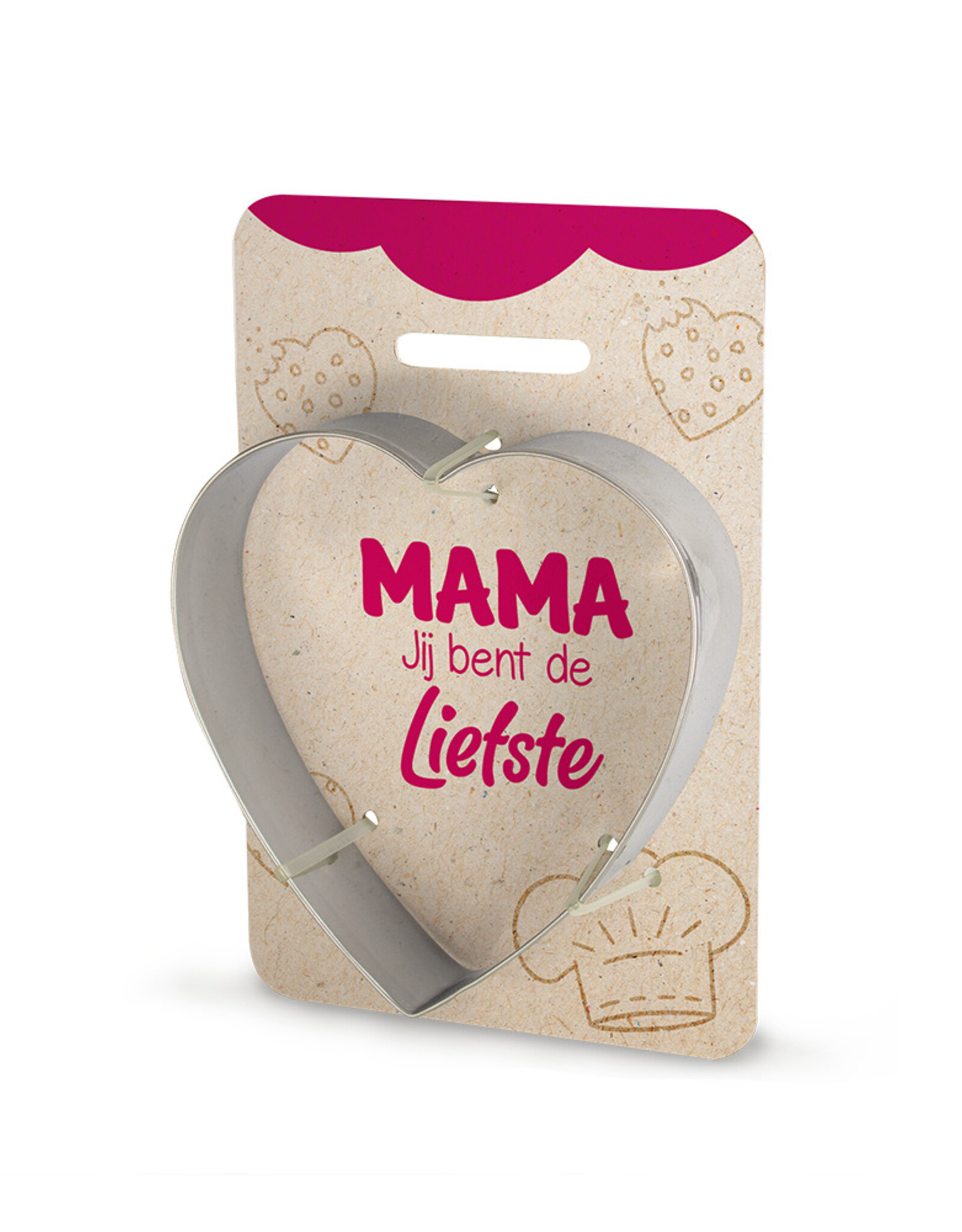 Miko.nl Koekvormpje Hart- Mama