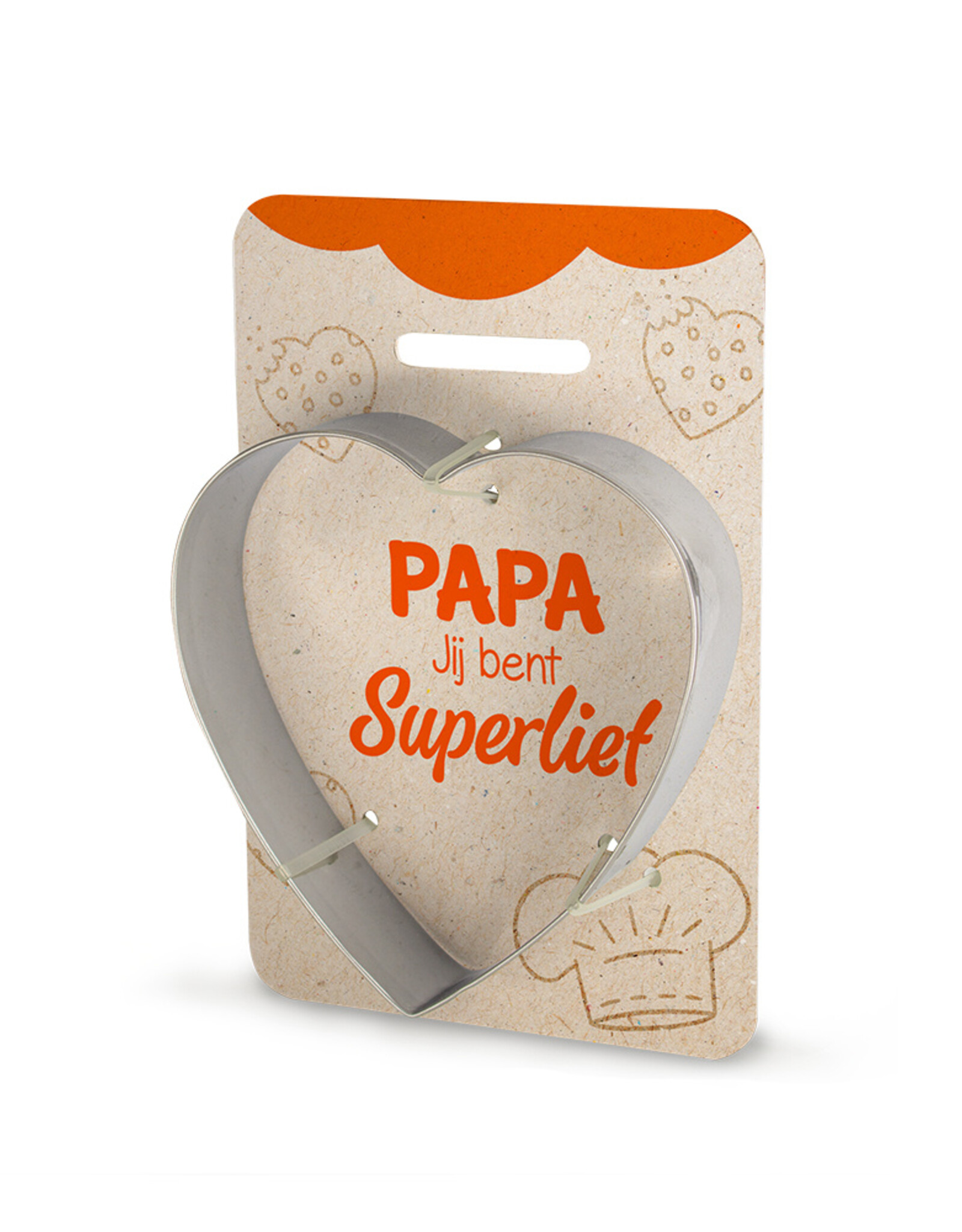 Miko.nl Koekvormpje Hart- Papa