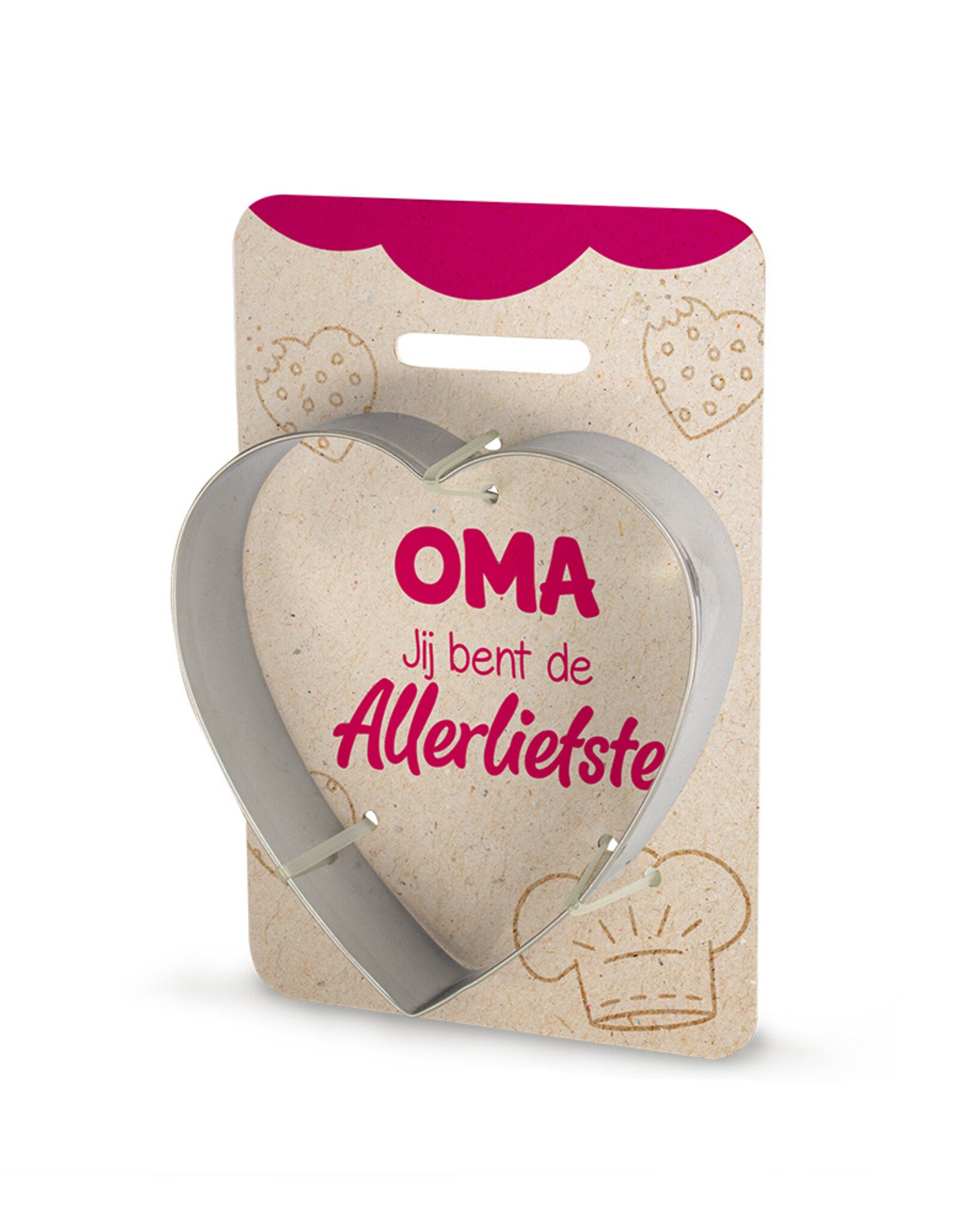 Miko.nl Koekvormpje Hart- Oma