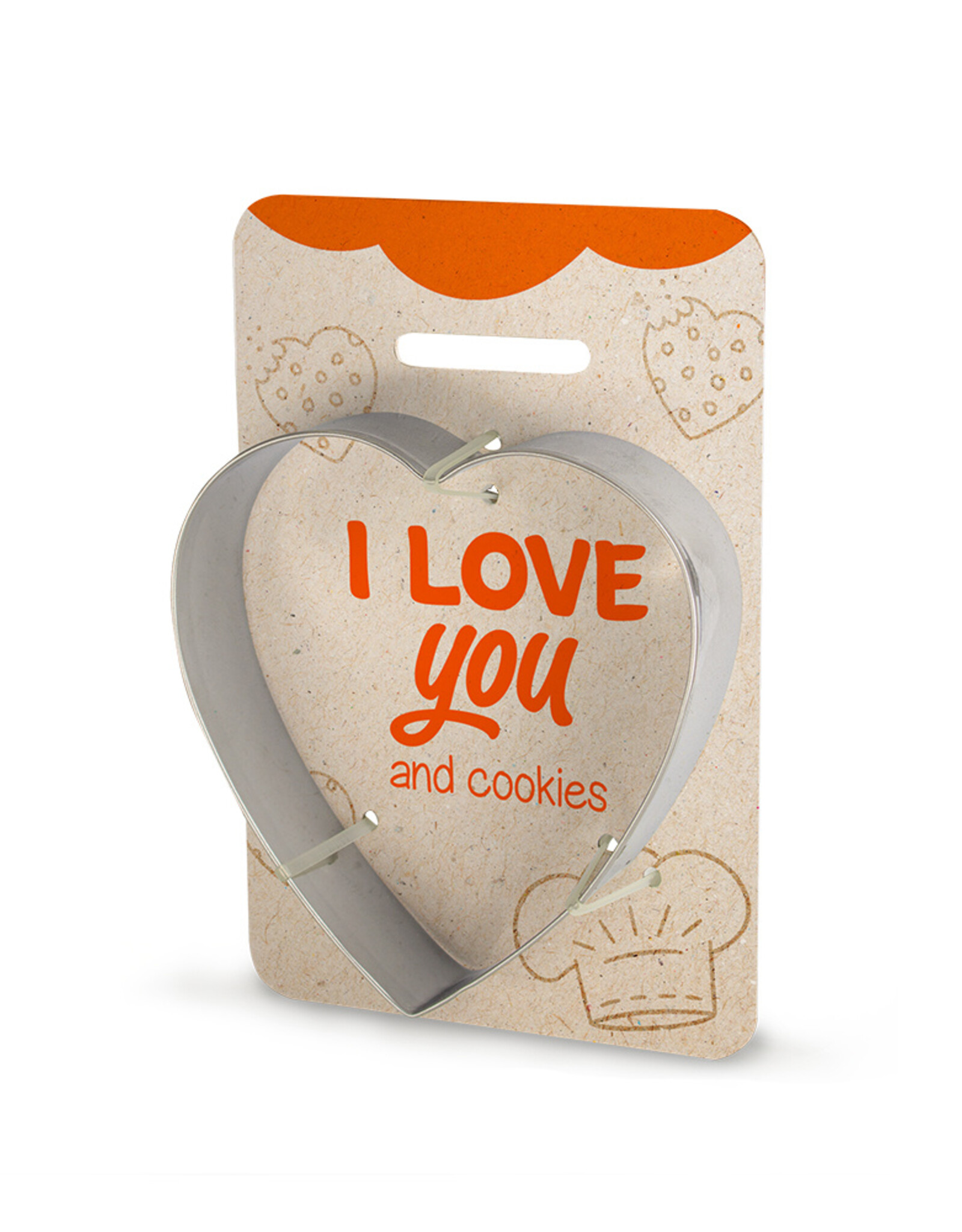 Miko.nl Koekvormpje Hart- I love you