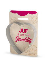 Miko.nl Koekvormpje Hart- Juf