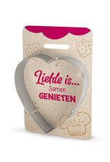 Miko.nl Koekvormpje Hart- Liefde is