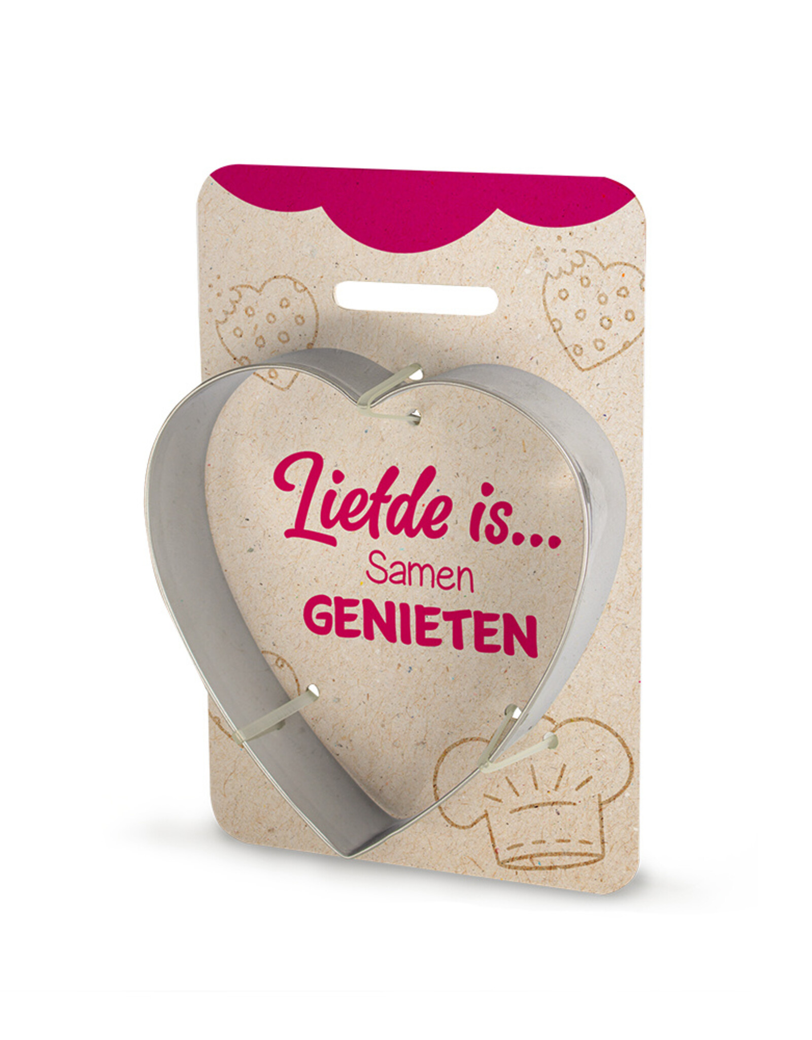 Miko.nl Koekvormpje Hart- Liefde is