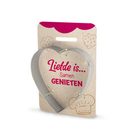Miko.nl Koekvormpje Hart- Liefde is