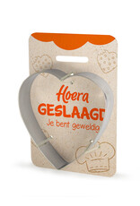 Miko.nl Koekvormpje Hart- Geslaagd