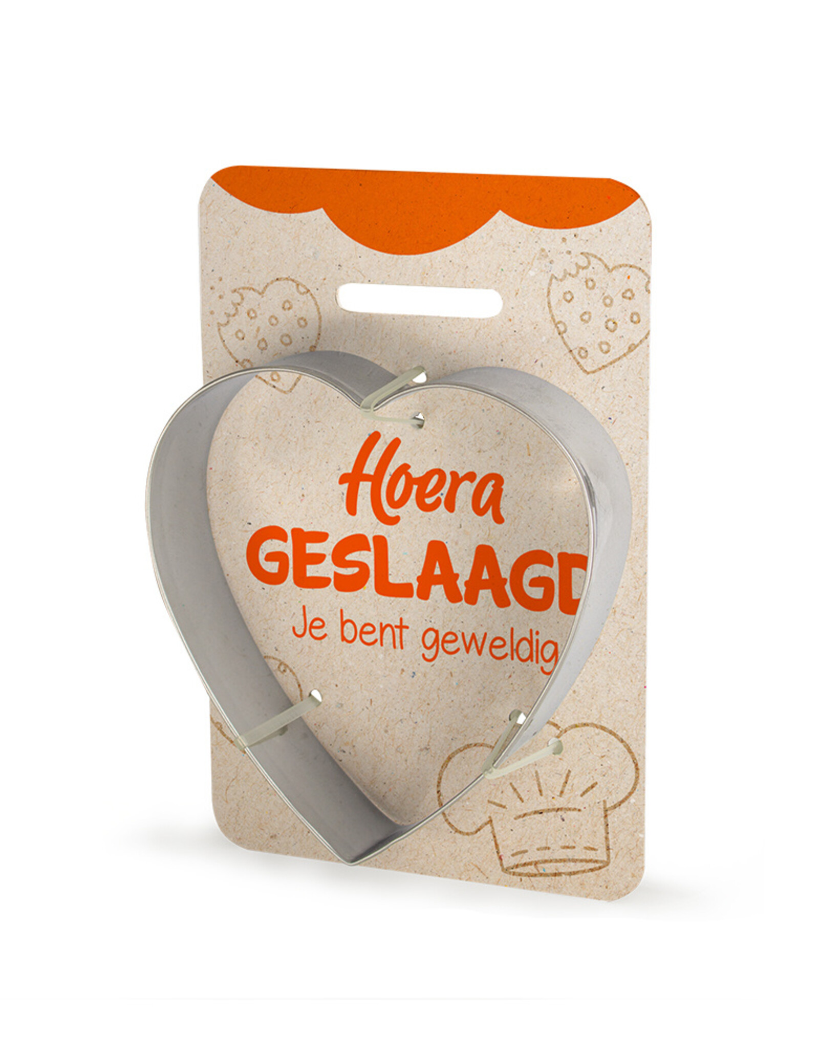 Miko.nl Koekvormpje Hart- Geslaagd