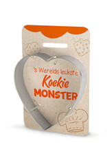 Miko.nl Koekvormpje Hart- Koekie monster