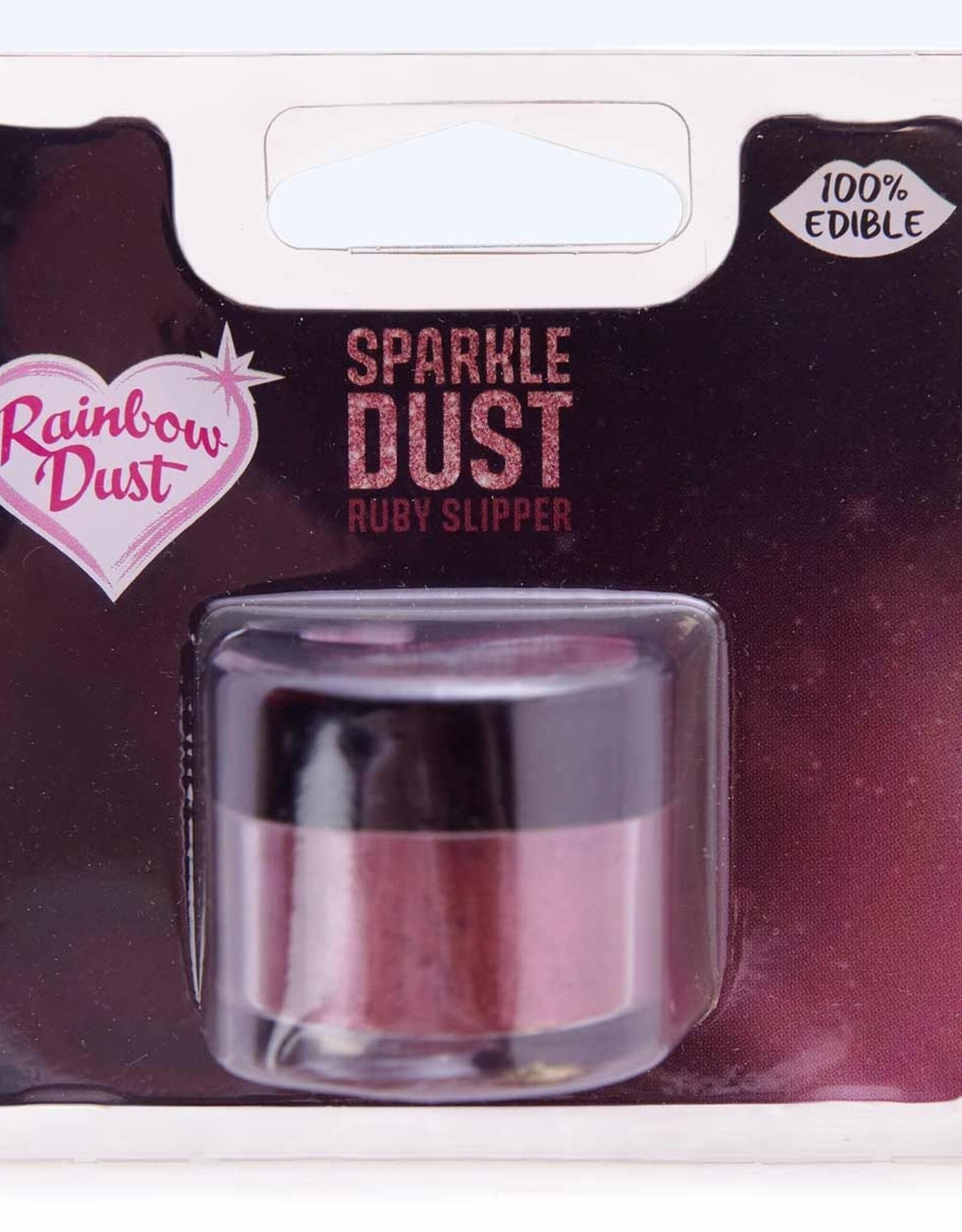 Rainbow Dust Rainbow Dust Eetbaar Glanspoeder (Lustre) Sparkle Ruby Slipper