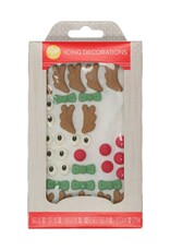 Wilton Wilton Royal Icing Decorations Reindeer Set/12