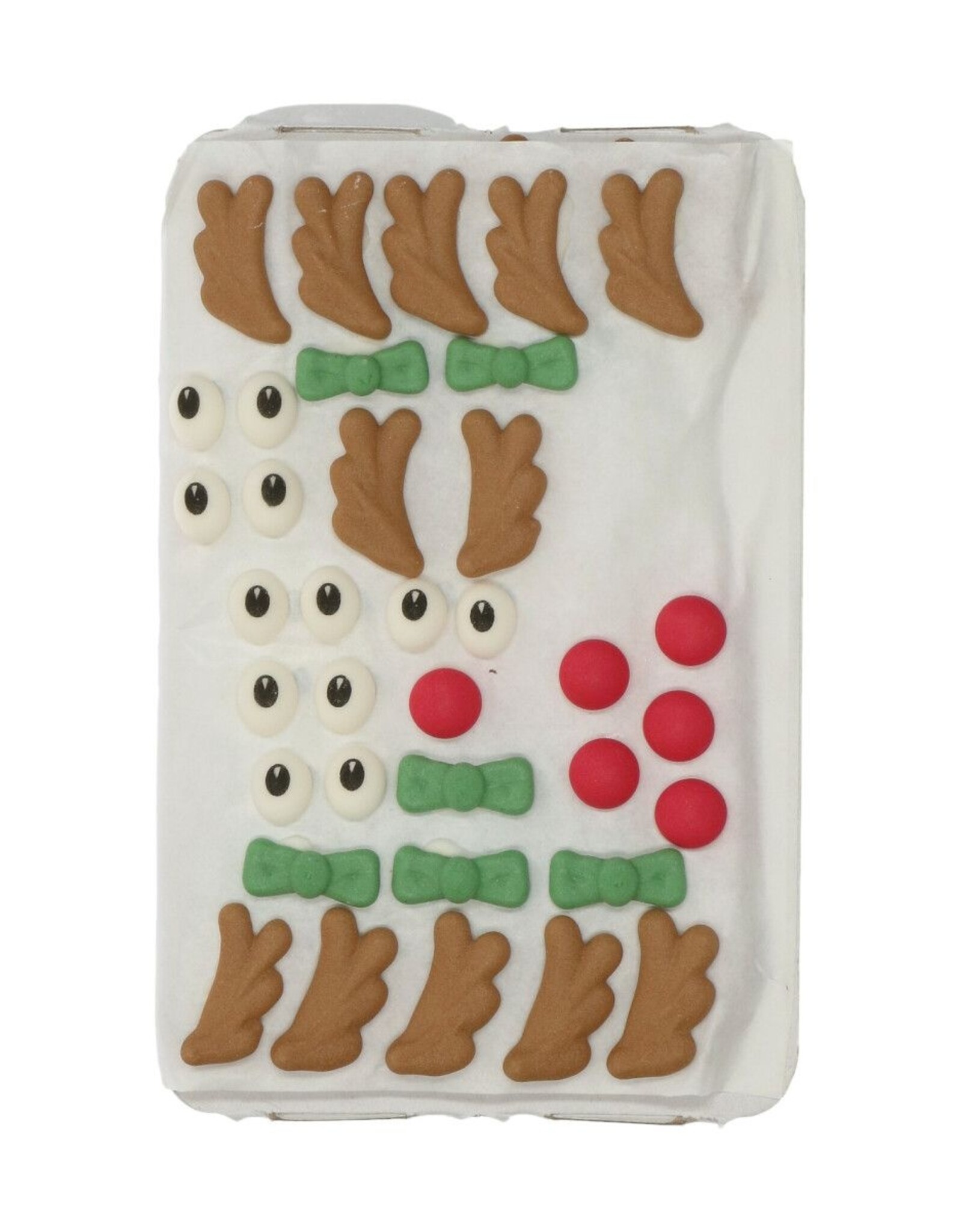 Wilton Wilton Royal Icing Decorations Reindeer Set/12