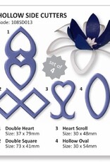 JEM JEM Hollow Cake Side Cutters - Set/4