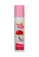 FunCakes FunCakes Eetbare Metallic Spray Rood 100ml