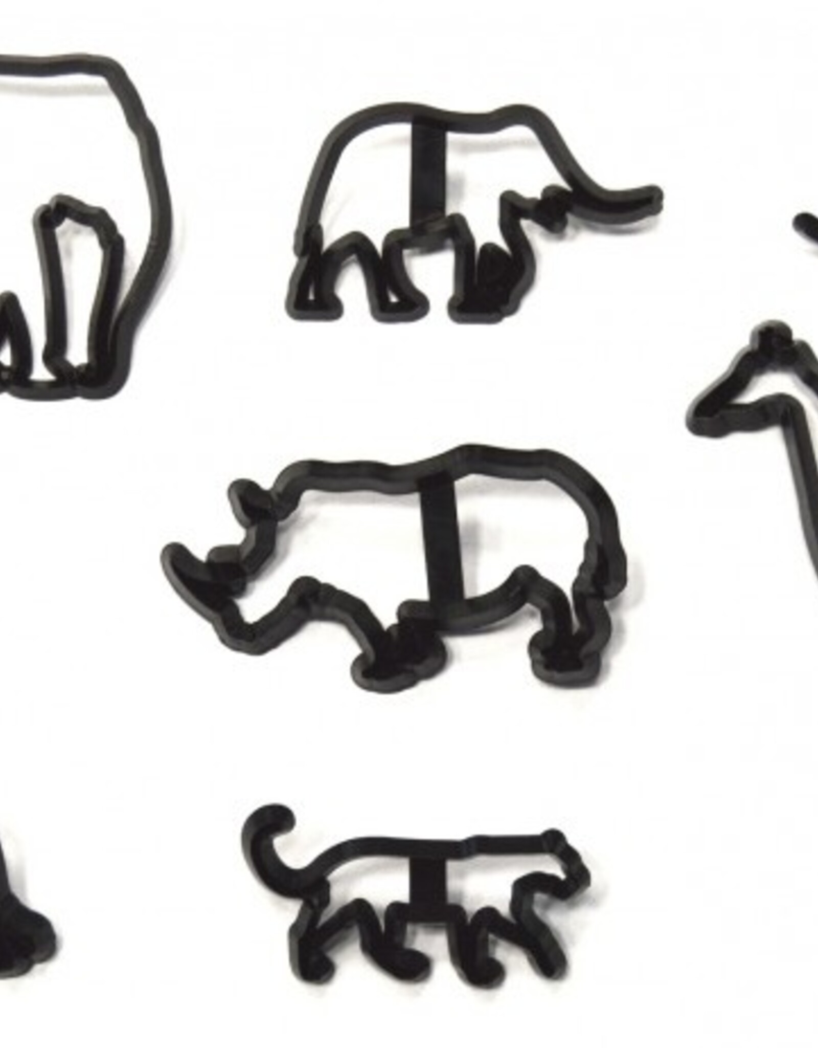 Patchwork Cutters Safari Silhouette Set Fun with Cakes