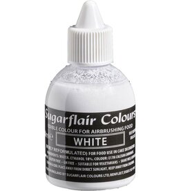 Sugarflair Sugarflair Airbrush Colouring -White- 60ml