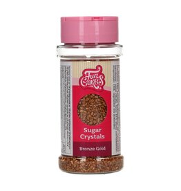 FunCakes Suikerkristallen Brons Goud 80 g
