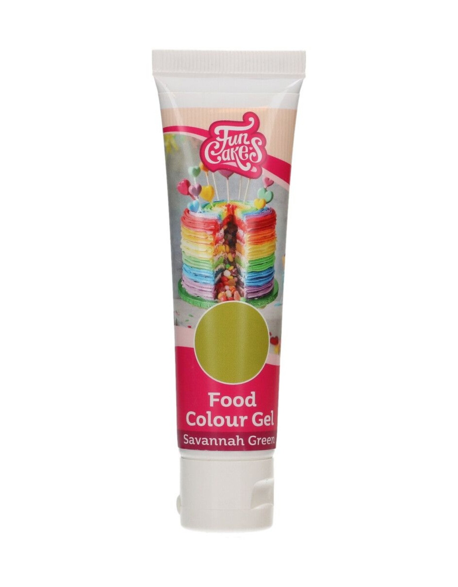 FunCakes FunCakes Eetbare Kleurstof Gel Savannah Groen 30g