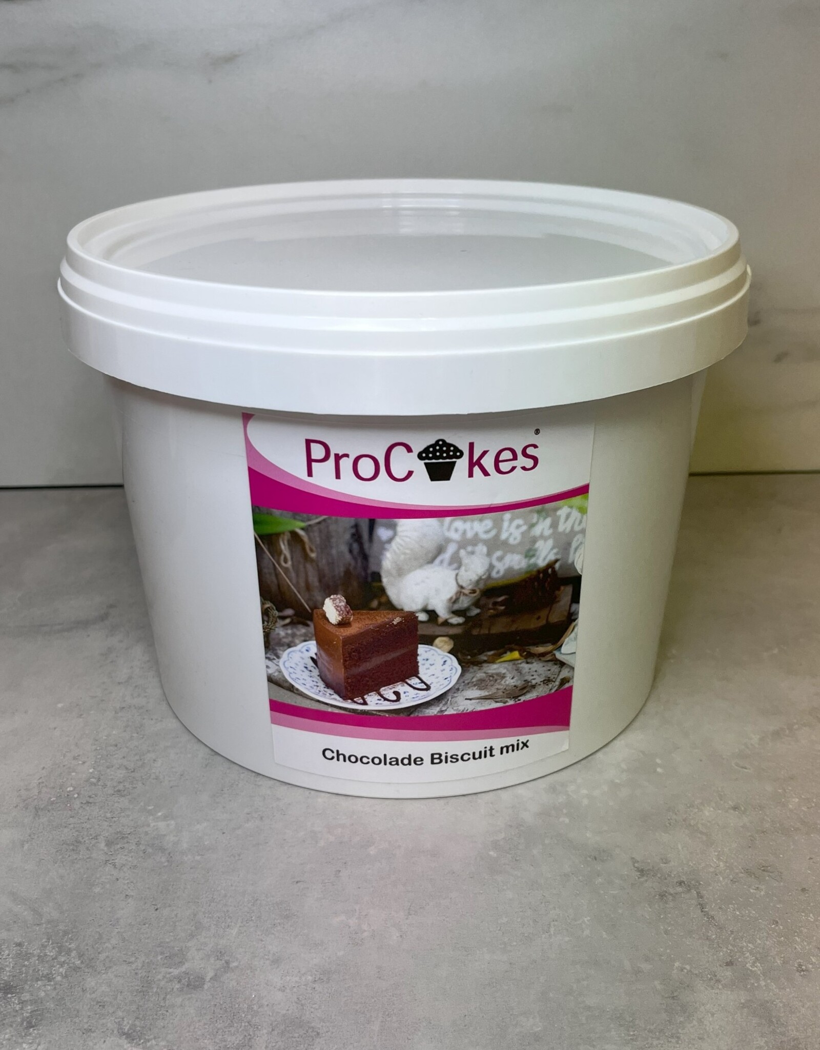 ProCakes Chocolade Biscuit Mix van ProCakes 4 kg